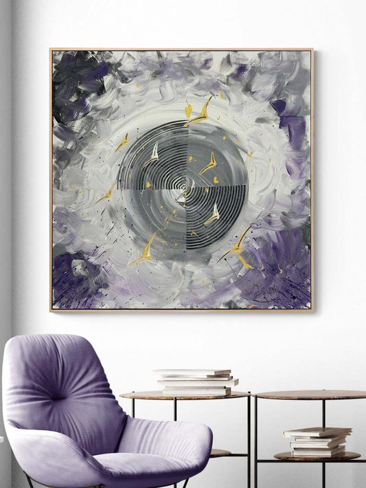 Gökyüzü Hikayesi Yağlı Boya Tablosu