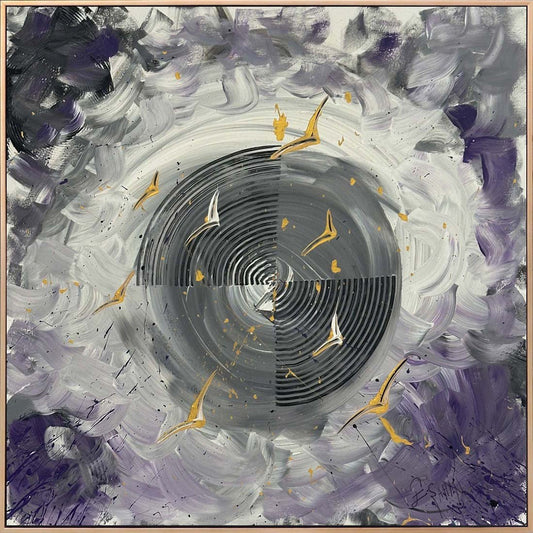 Gökyüzü Hikayesi Yağlı Boya Tablosu