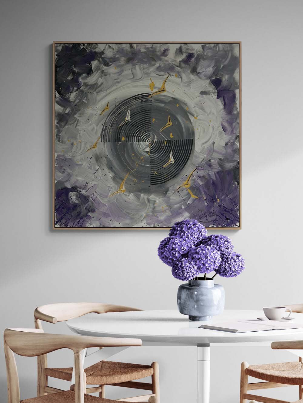 Gökyüzü Hikayesi Yağlı Boya Tablosu