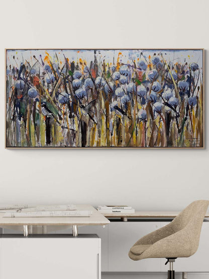 Fırçanın Baharı Yağlı Boya Tablosu