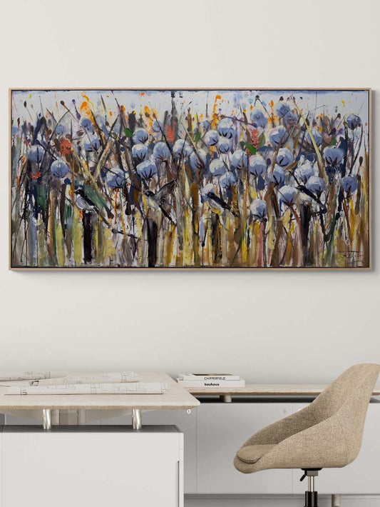 Fırçanın Baharı Yağlı Boya Tablosu