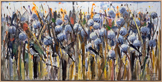 Fırçanın Baharı Yağlı Boya Tablosu