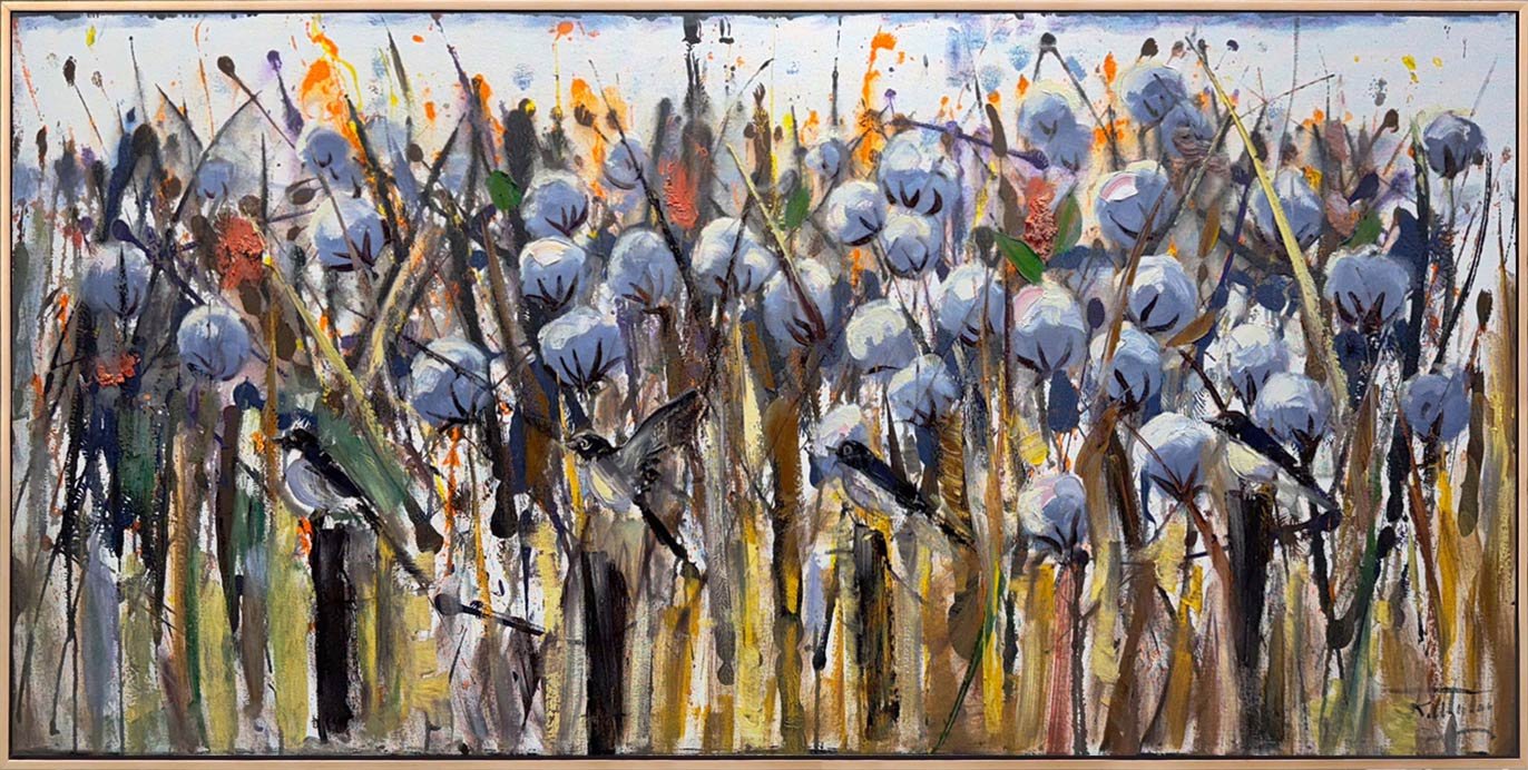 Fırçanın Baharı Yağlı Boya Tablosu