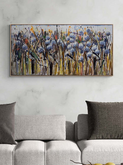 Fırçanın Baharı Yağlı Boya Tablosu