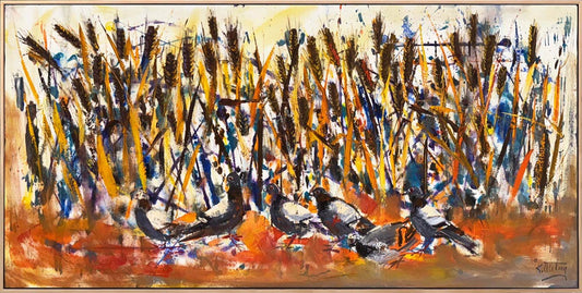 Doğanın Coşkusu Yağlı Boya Tablosu