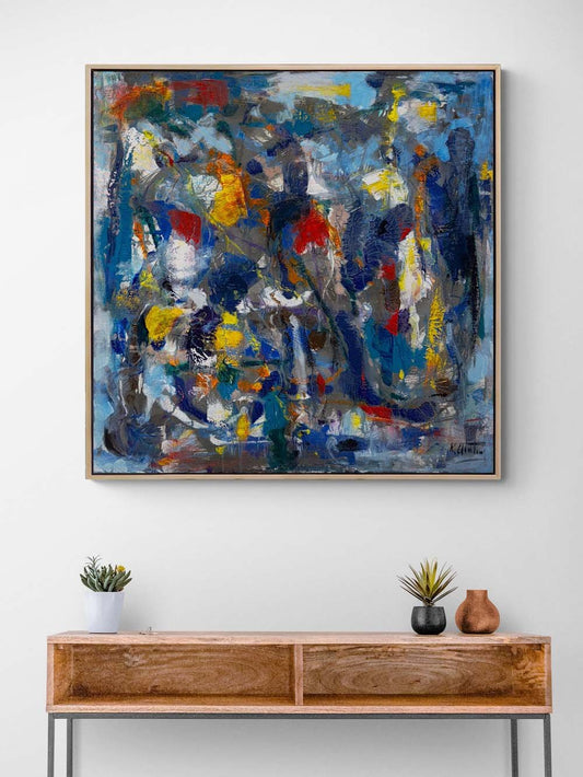 Donmuş Zaman Yağlı Boya Tablosu