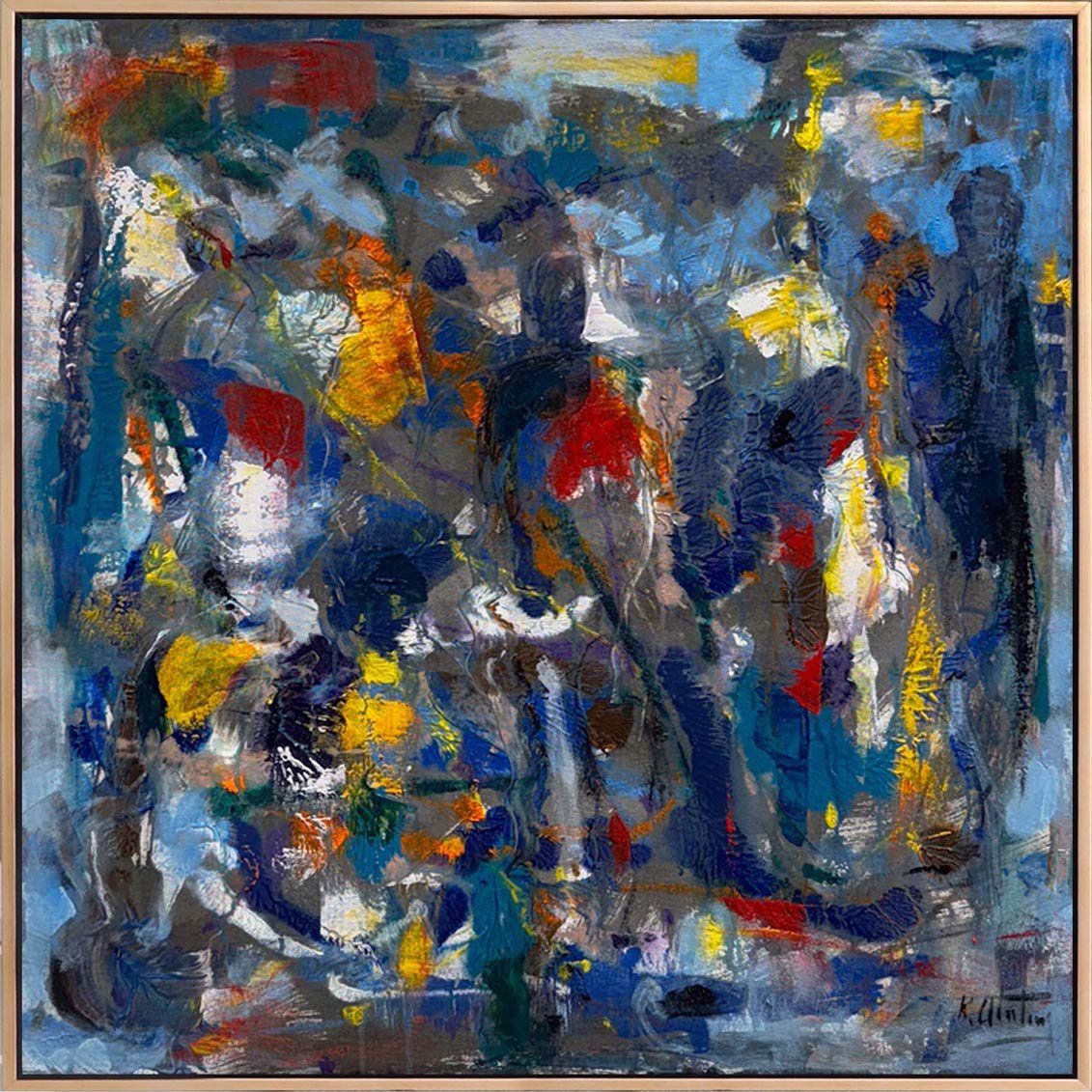 Donmuş Zaman Yağlı Boya Tablosu