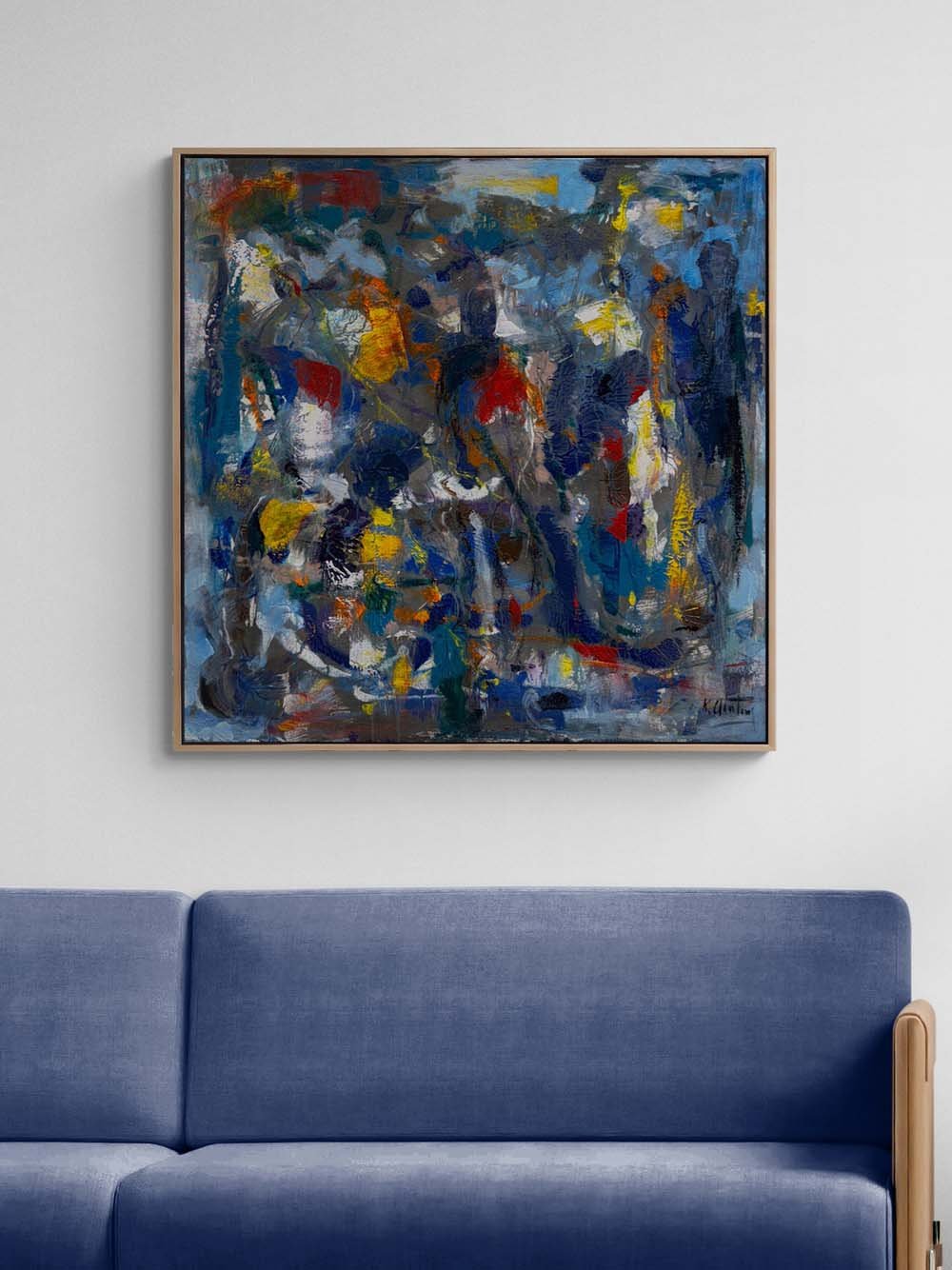 Donmuş Zaman Yağlı Boya Tablosu