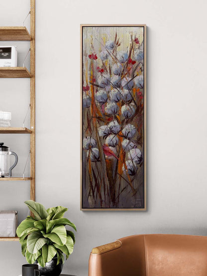 Tarlada Bir Düş Yağlı Boya Tablosu