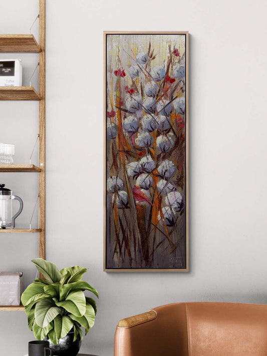 Tarlada Bir Düş Yağlı Boya Tablosu