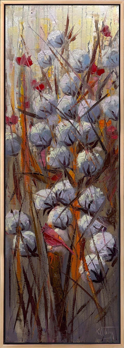 Tarlada Bir Düş Yağlı Boya Tablosu