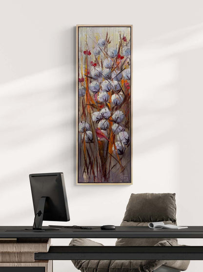 Tarlada Bir Düş Yağlı Boya Tablosu