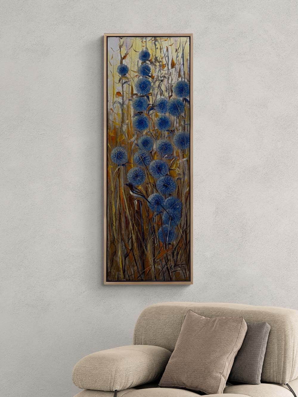 Karahindiba Mevsimi Yağlı Boya Tablosu