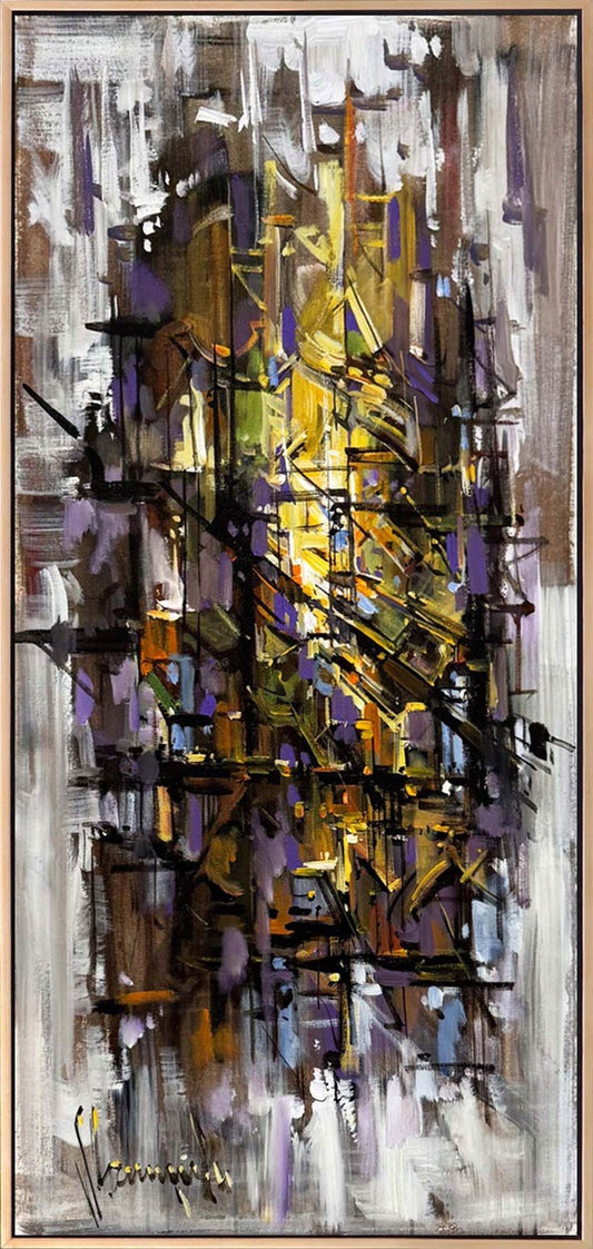 Bilinmeyen Bir His Yağlı Boya Tablosu