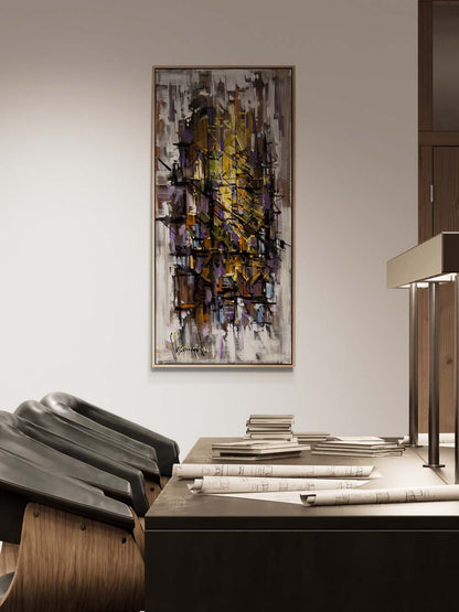 Bilinmeyen Bir His Yağlı Boya Tablosu