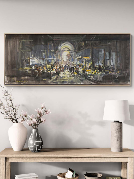 Taşların Hafızası Yağlı Boya Tablosu