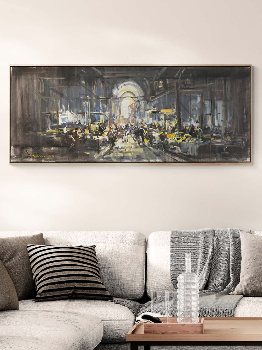 Taşların Hafızası Yağlı Boya Tablosu