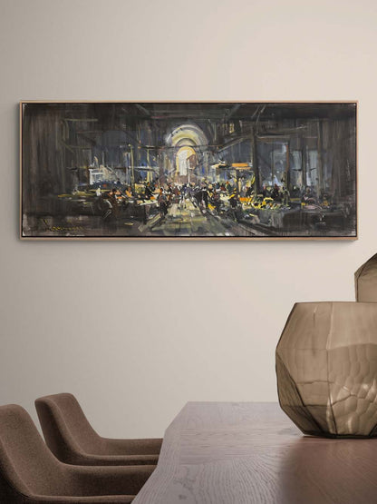 Taşların Hafızası Yağlı Boya Tablosu