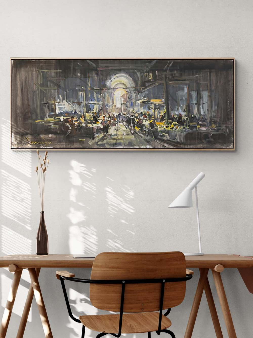 Taşların Hafızası Yağlı Boya Tablosu