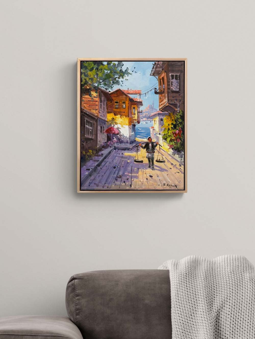 Üsküdar'da Yoğurtçu Yağlı Boya Tablosu