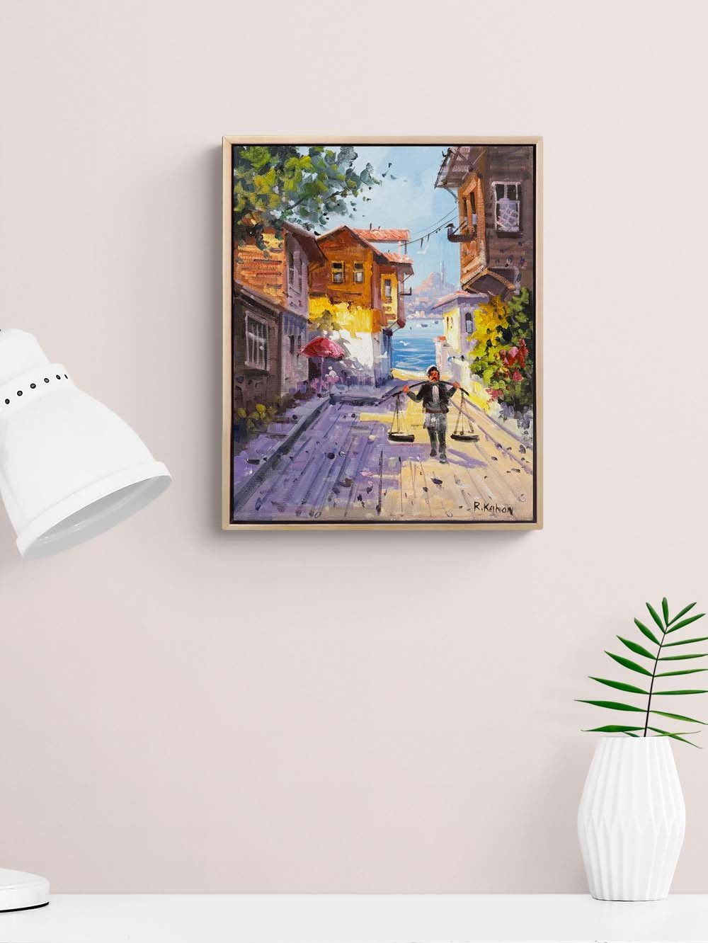 Üsküdar'da Yoğurtçu Yağlı Boya Tablosu