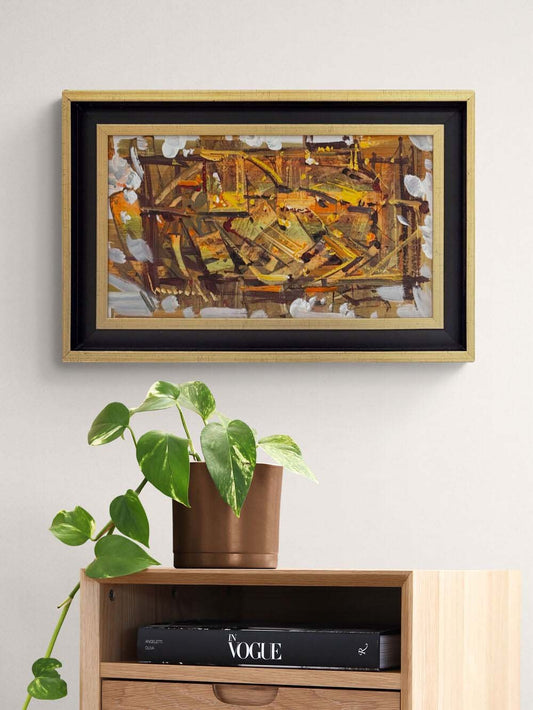 Ritmin İzinde Yağlı Boya Tablosu