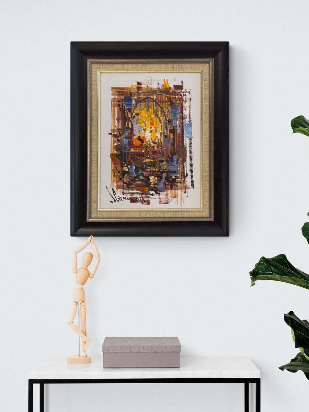 Yokluğun Rengi Yağlı Boya Tablosu