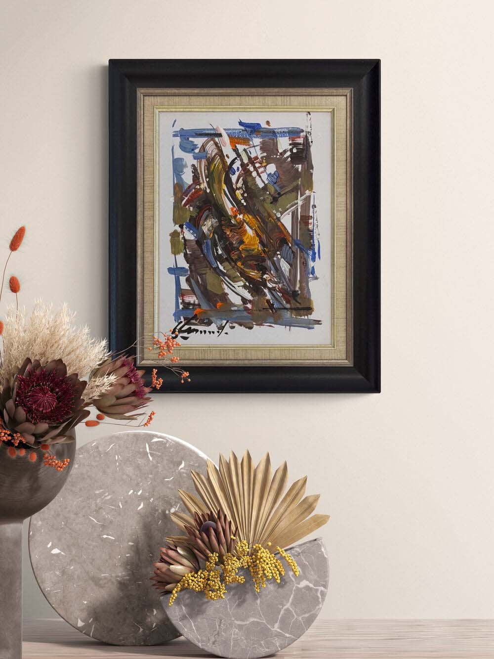 Yüzey Altı Yağlı Boya Tablosu