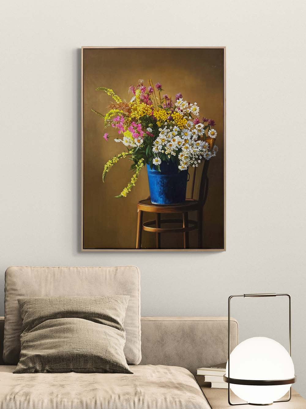 Gizli Bahçe Hediyesi Yağlı Boya Tablosu