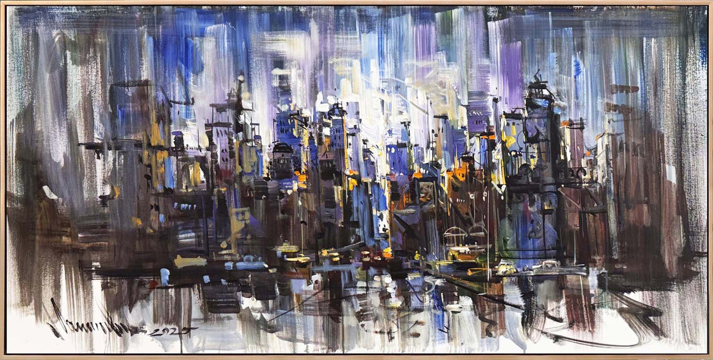 Akış ve Çöküş Yağlı Boya Tablosu