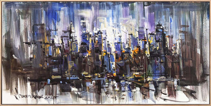 Akış ve Çöküş Yağlı Boya Tablosu