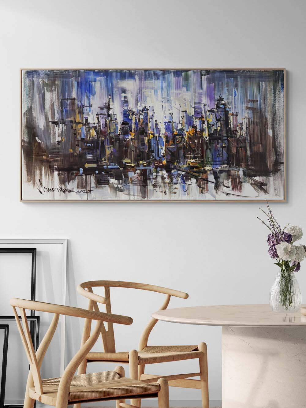 Akış ve Çöküş Yağlı Boya Tablosu