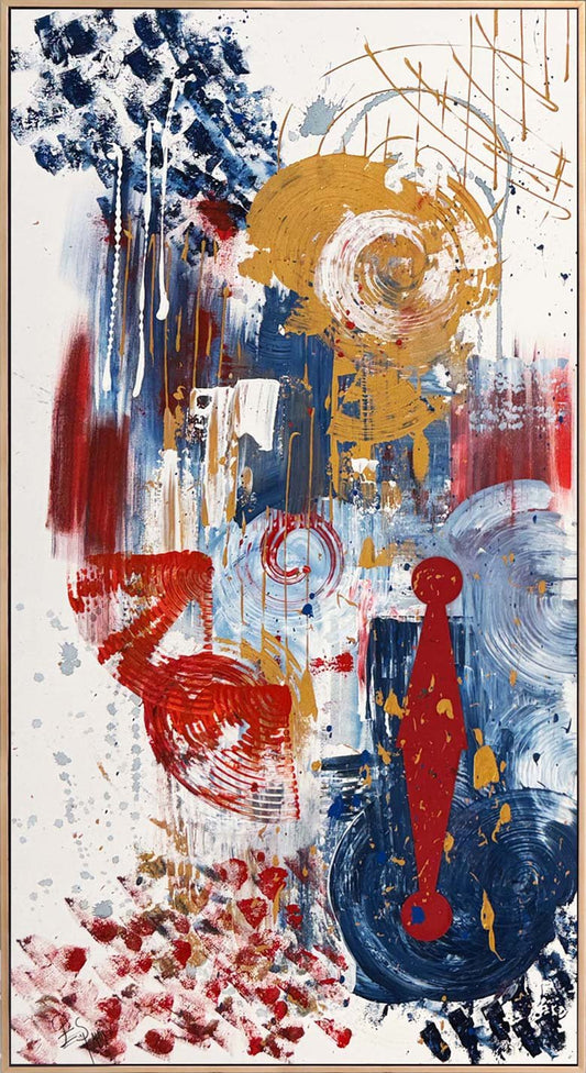 Zamanın Çözülüşü Yağlı Boya Tablosu