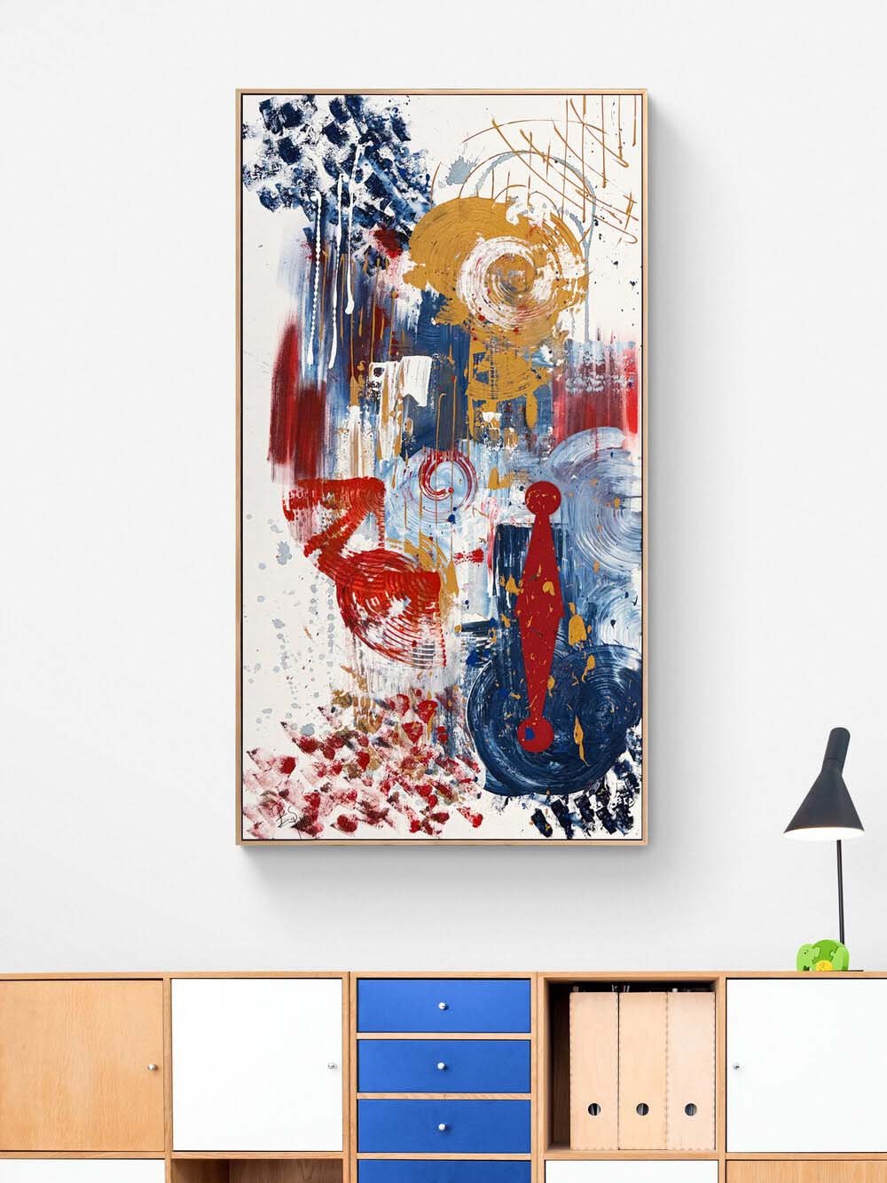 Zamanın Çözülüşü Yağlı Boya Tablosu