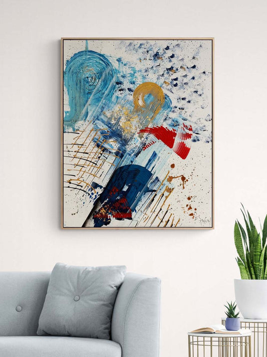 Bekleyişin Rengi Yağlı Boya Tablosu