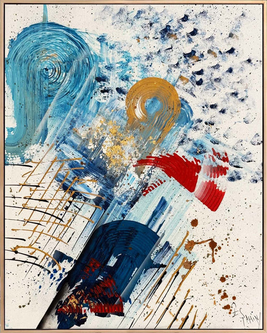 Bekleyişin Rengi Yağlı Boya Tablosu