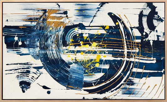 Işıkla Çatışma Yağlı Boya Tablosu