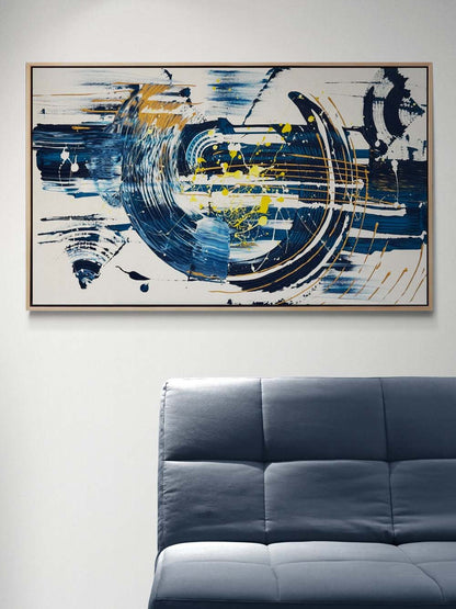 Işıkla Çatışma Yağlı Boya Tablosu