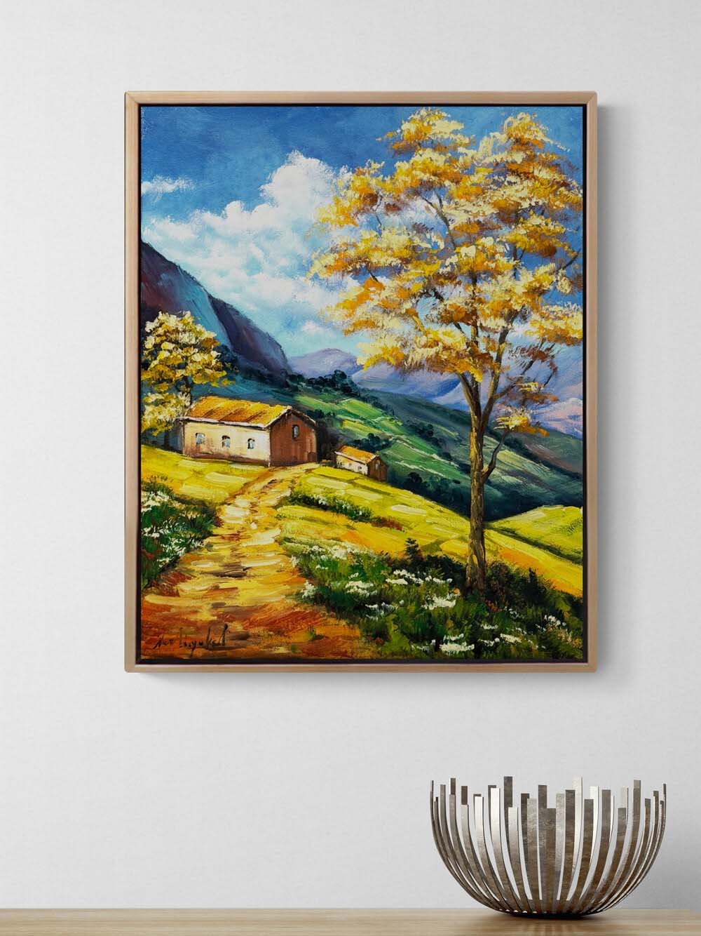 Patika Sonu Yağlı Boya Tablosu