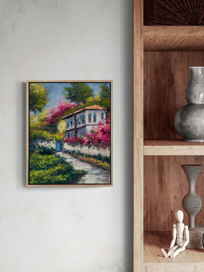 Baharın Işıltısı Yağlı Boya Tablosu