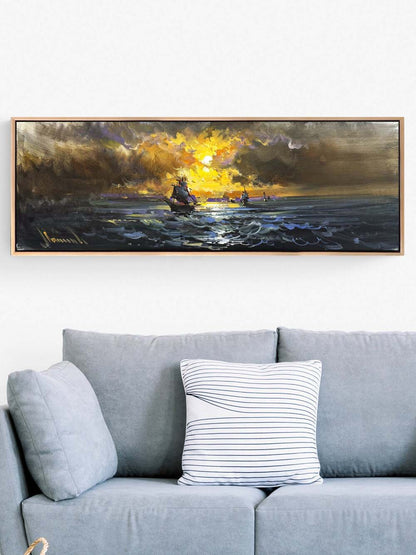 Dingin Sular Yağlı Boya Tablosu