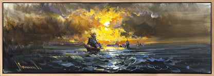 Dingin Sular Yağlı Boya Tablosu