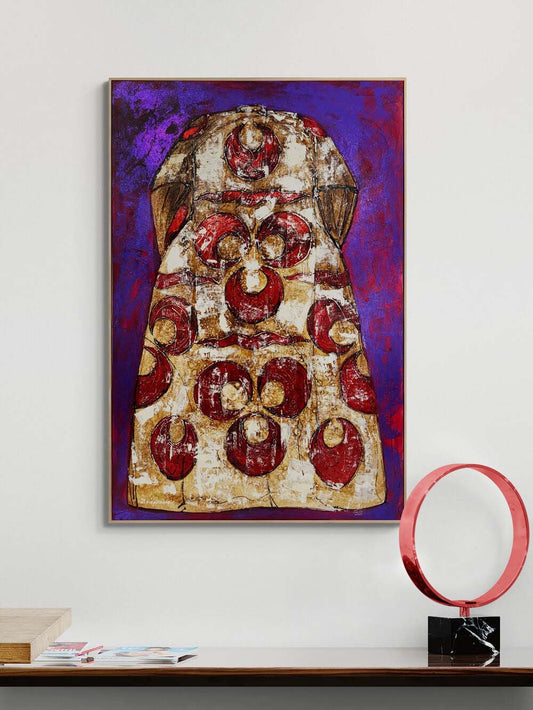 Osmanlı Kaftanı Yağlı Boya Tablosu