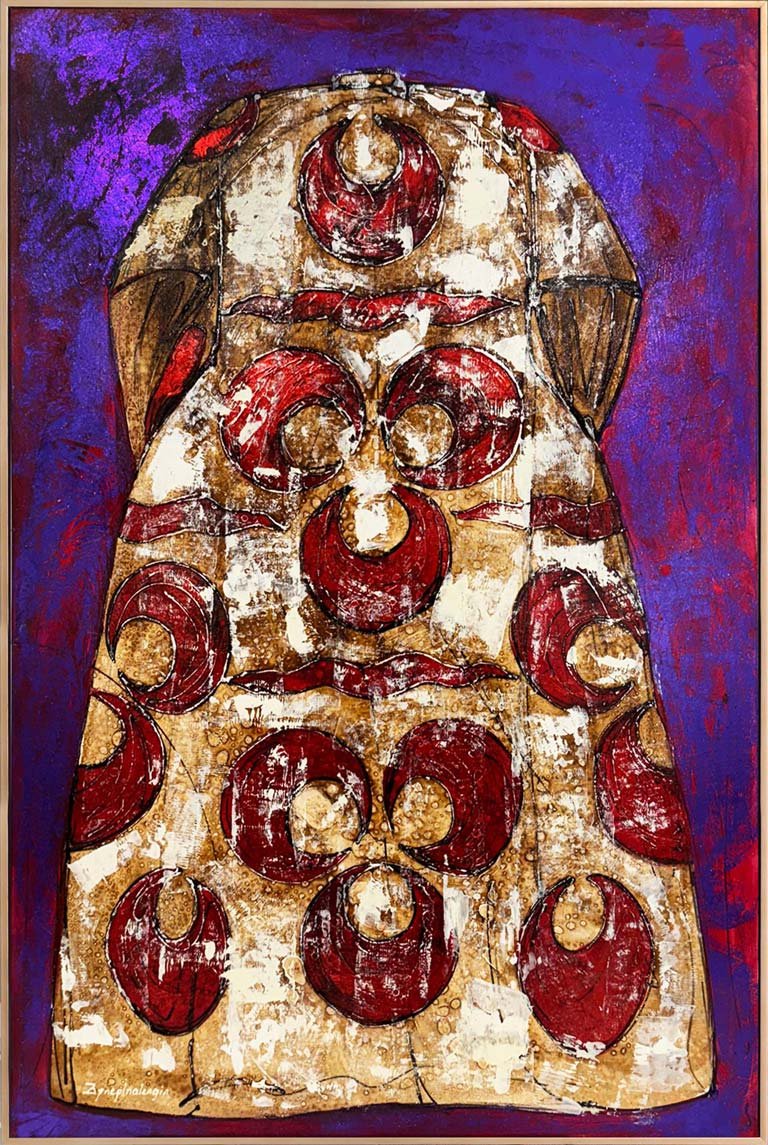 Osmanlı Kaftanı Yağlı Boya Tablosu