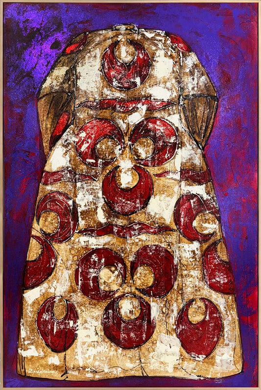 Osmanlı Kaftanı Yağlı Boya Tablosu