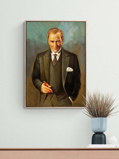 Ufka Bakan Lider Yağlı Boya Tablosu