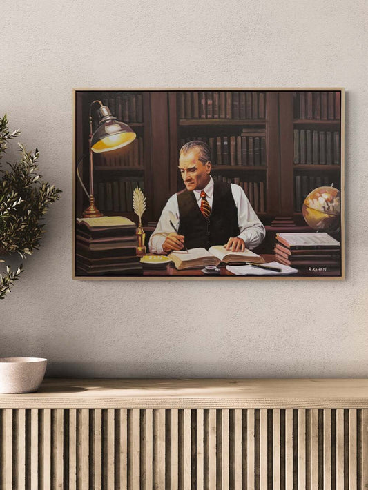 Liderin Sükûneti Yağlı Boya Tablosu