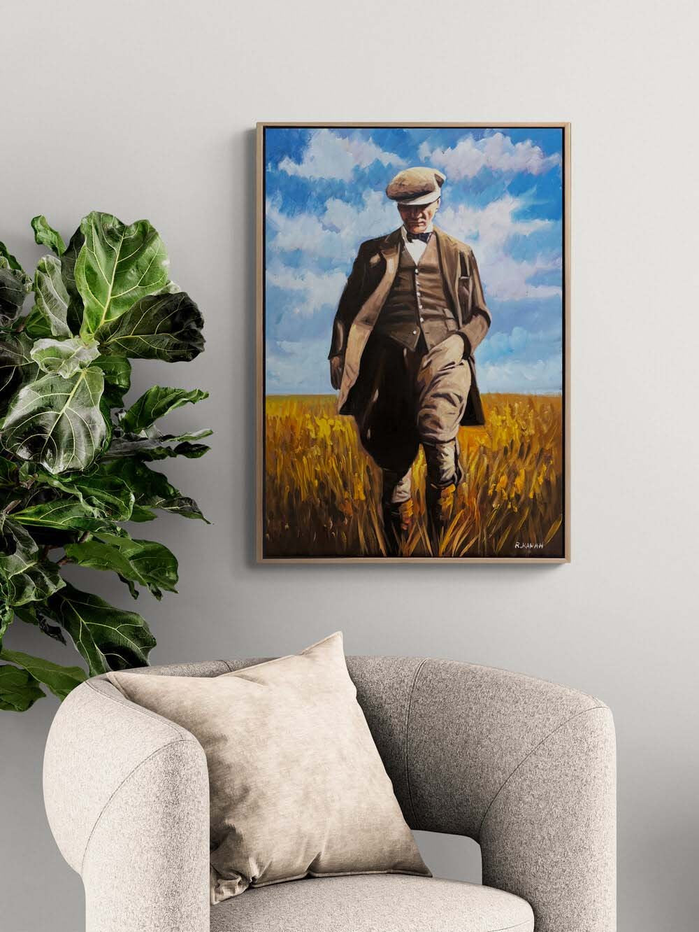 Kemal Atatürk Yağlı Boya Tablosu