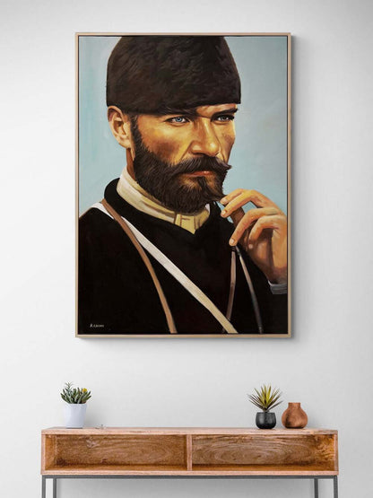 Mustafa Kemal'in İzinde Yağlı Boya Tablosu