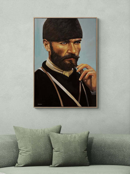 Mustafa Kemal'in İzinde Yağlı Boya Tablosu